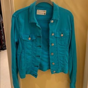 Bright blue Rag & bone jean jacket